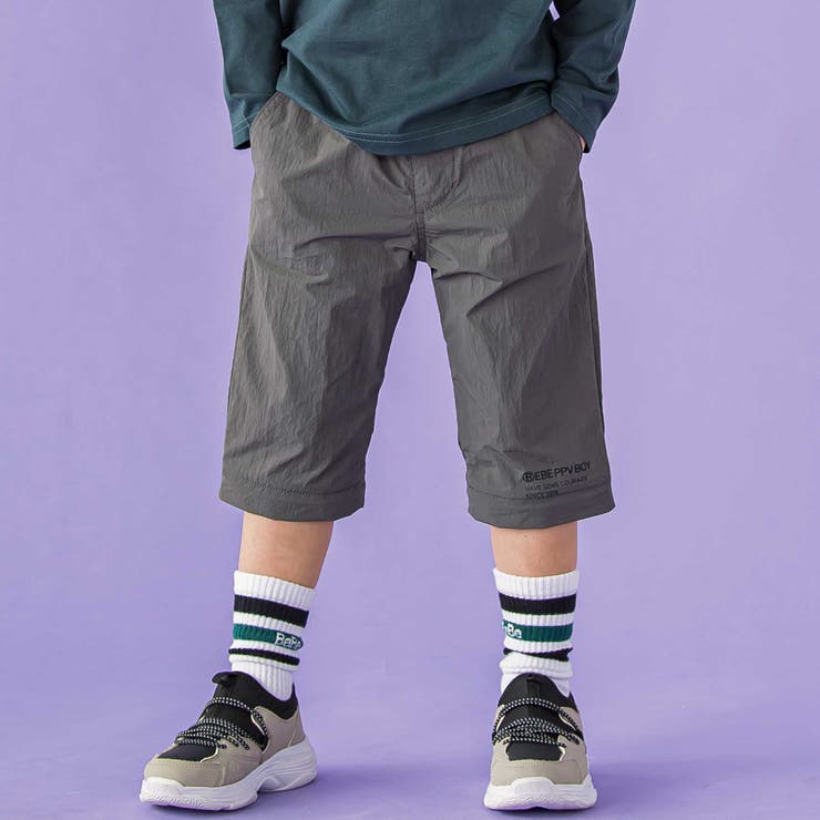 ２WAY 取り外しタフタパンツ(95~150cm) | BeBe Petits Pois Vert | 詳細画像7 