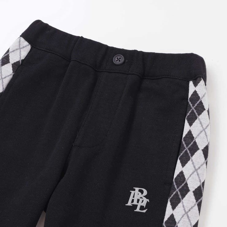 【お揃い】アーガイル+裏毛切り替えパンツ(95~160cm) | BeBe Petits Pois Vert | 詳細画像10 