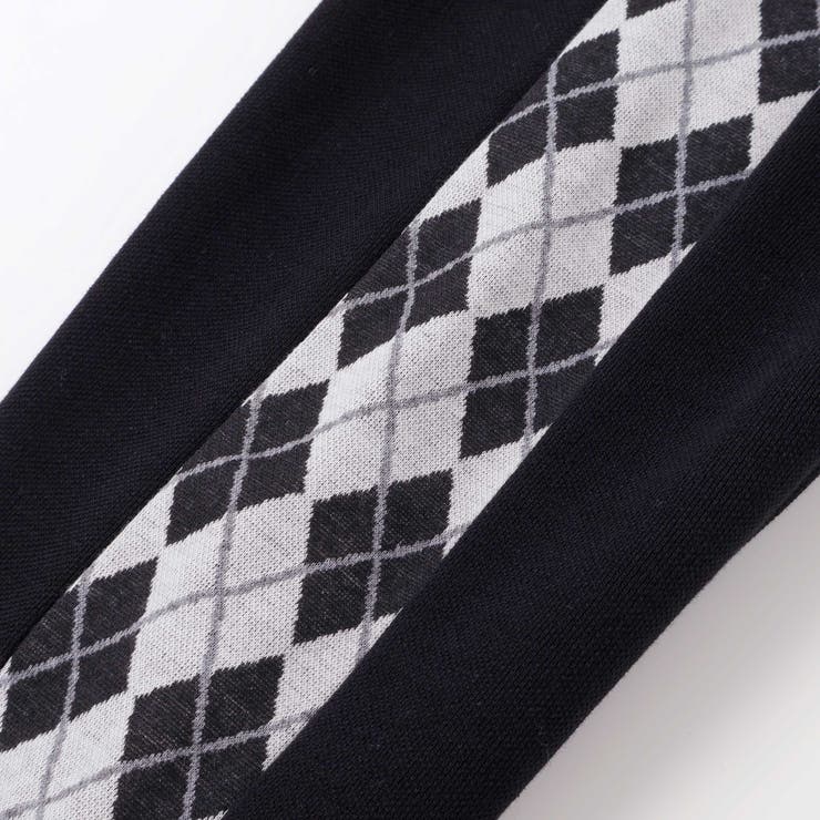 【お揃い】アーガイル+裏毛切り替えパンツ(95~160cm) | BeBe Petits Pois Vert | 詳細画像15 