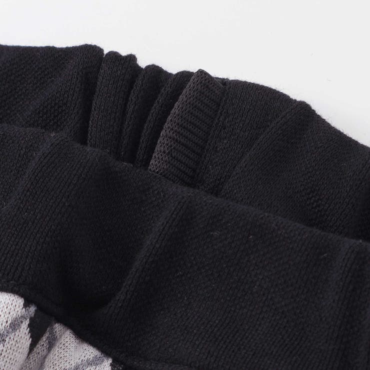 【お揃い】アーガイル+裏毛切り替えパンツ(95~160cm) | BeBe Petits Pois Vert | 詳細画像17 