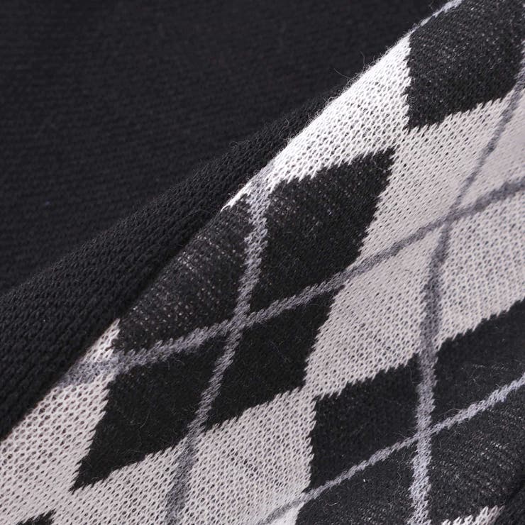 【お揃い】アーガイル+裏毛切り替えパンツ(95~160cm) | BeBe Petits Pois Vert | 詳細画像18 