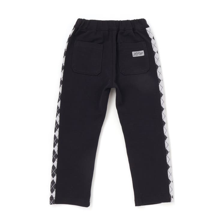 【お揃い】アーガイル+裏毛切り替えパンツ(95~160cm) | BeBe Petits Pois Vert | 詳細画像9 