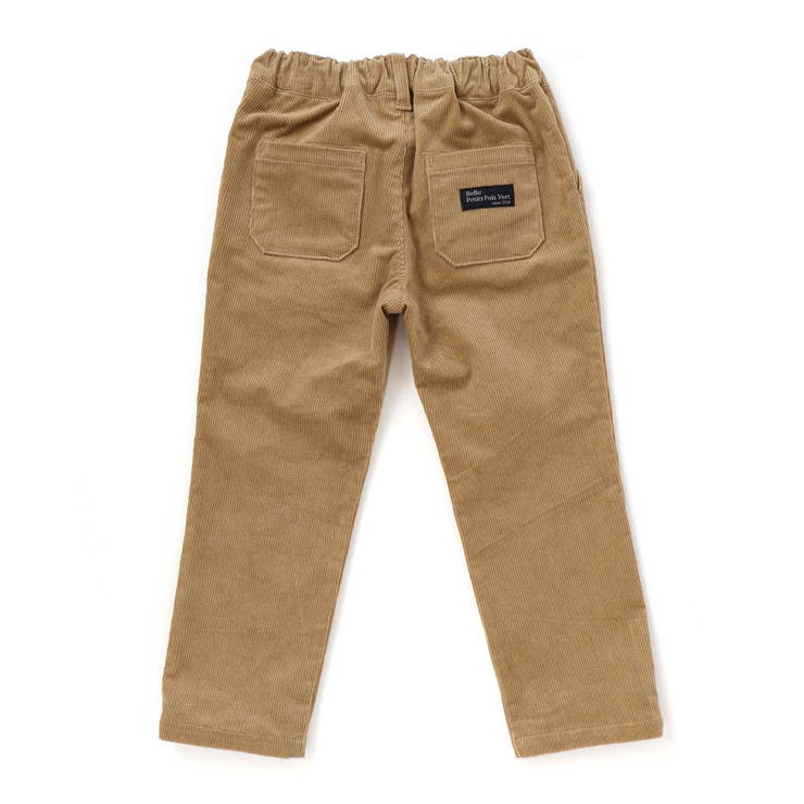 ウエストタブデザインコーデュロイロングパンツ(95~160cm) | BeBe Petits Pois Vert | 詳細画像11 