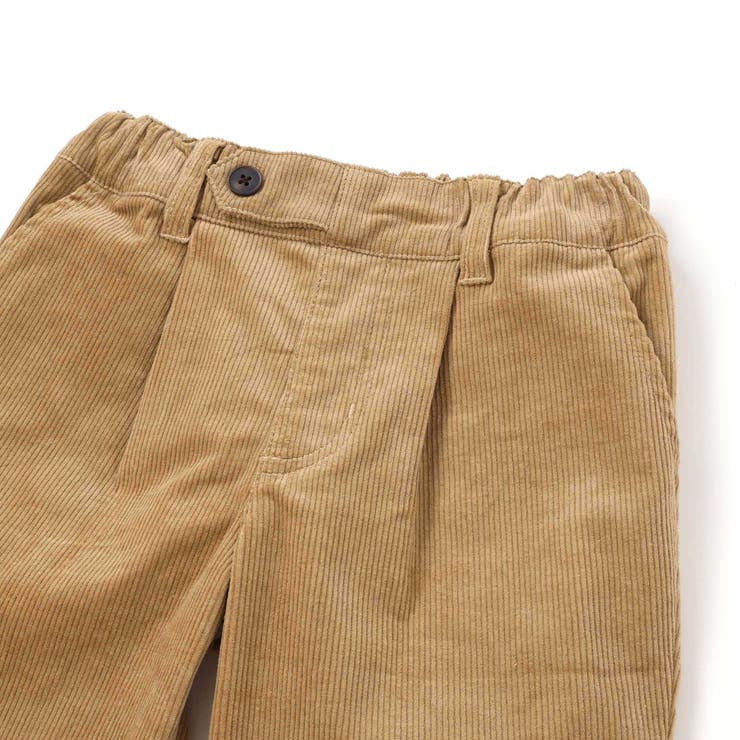 ウエストタブデザインコーデュロイロングパンツ(95~160cm) | BeBe Petits Pois Vert | 詳細画像12 