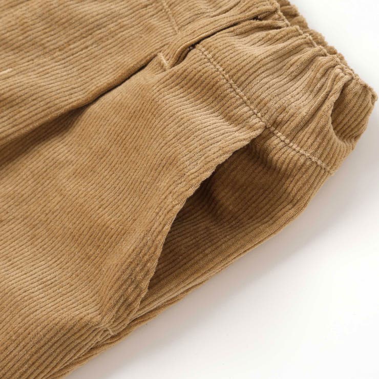 ウエストタブデザインコーデュロイロングパンツ(95~160cm) | BeBe Petits Pois Vert | 詳細画像13 