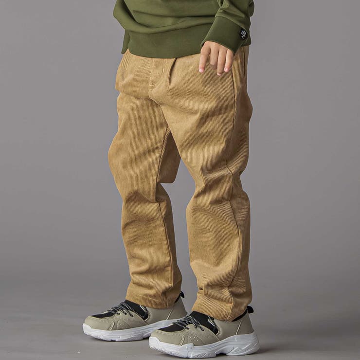 ウエストタブデザインコーデュロイロングパンツ(95~160cm) | BeBe Petits Pois Vert | 詳細画像6 