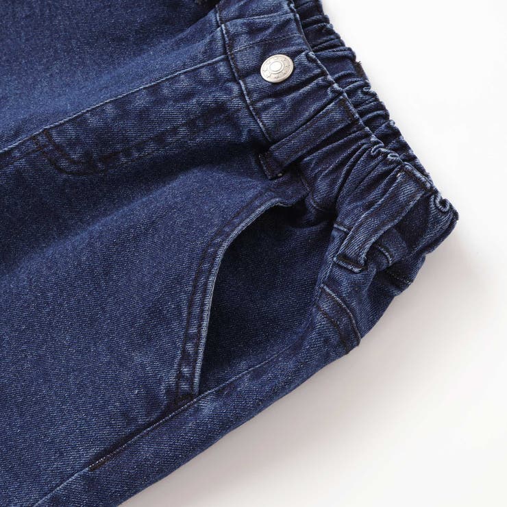 フロッキープリントストレッチロングデニムパンツ(95~160cm) | BeBe Petits Pois Vert | 詳細画像13 