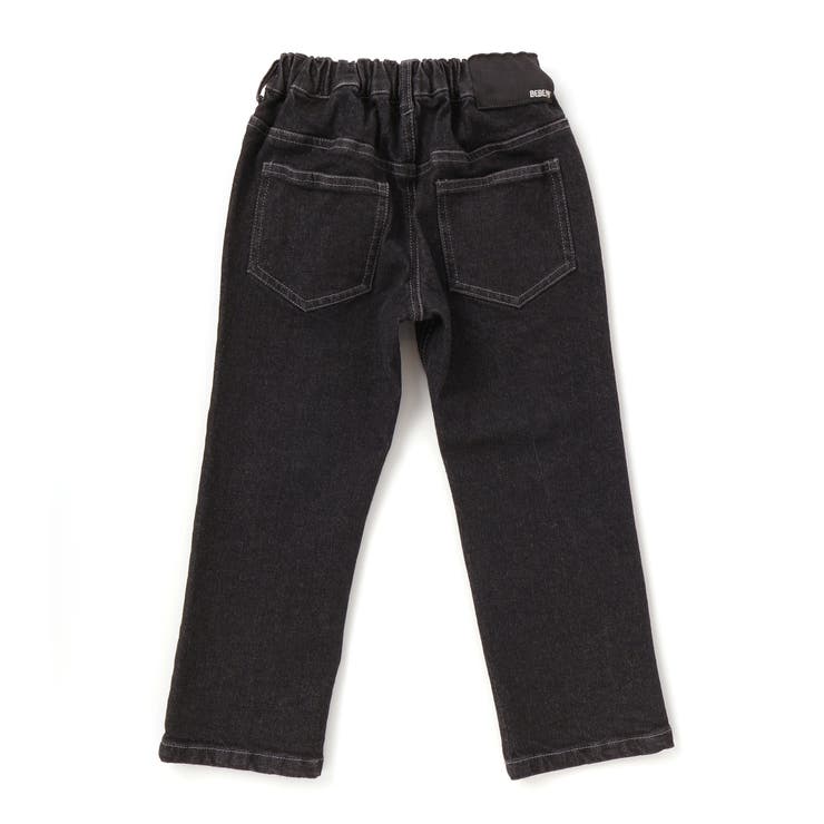 フロッキープリントストレッチロングデニムパンツ(95~160cm) | BeBe Petits Pois Vert | 詳細画像9 