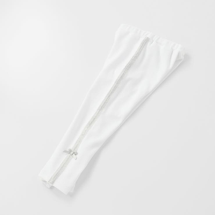 【お揃い】サイドリボンレースリブレギンス(95~150cm) | BeBe Petits Pois Vert | 詳細画像12 