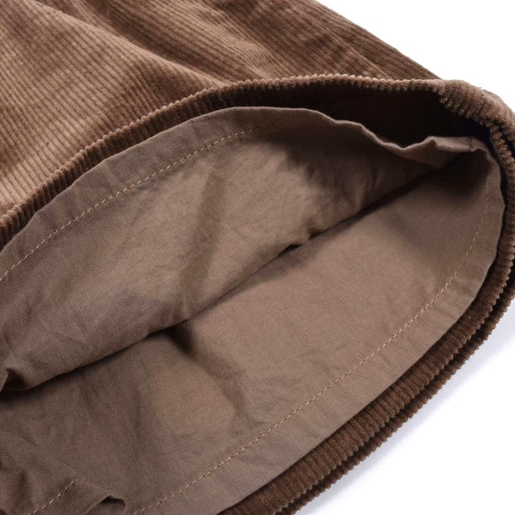 コーデュロイ ラップスカート 風 ショートパンツ (95~150cm) | BeBe Petits Pois Vert | 詳細画像13 