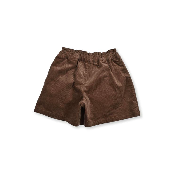 コーデュロイ ラップスカート 風 ショートパンツ (95~150cm) | BeBe Petits Pois Vert | 詳細画像7 
