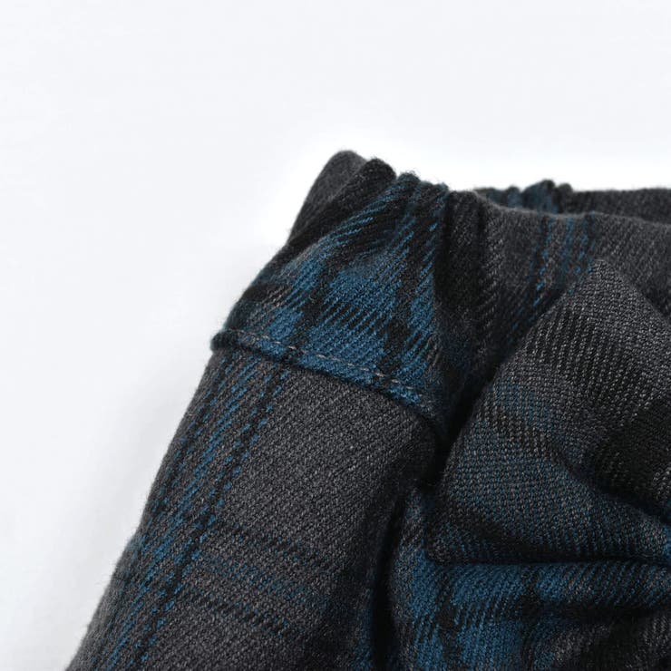 【お揃い】チェック柄リボンキュロットパンツ(95~150cm) | BeBe Petits Pois Vert | 詳細画像15 