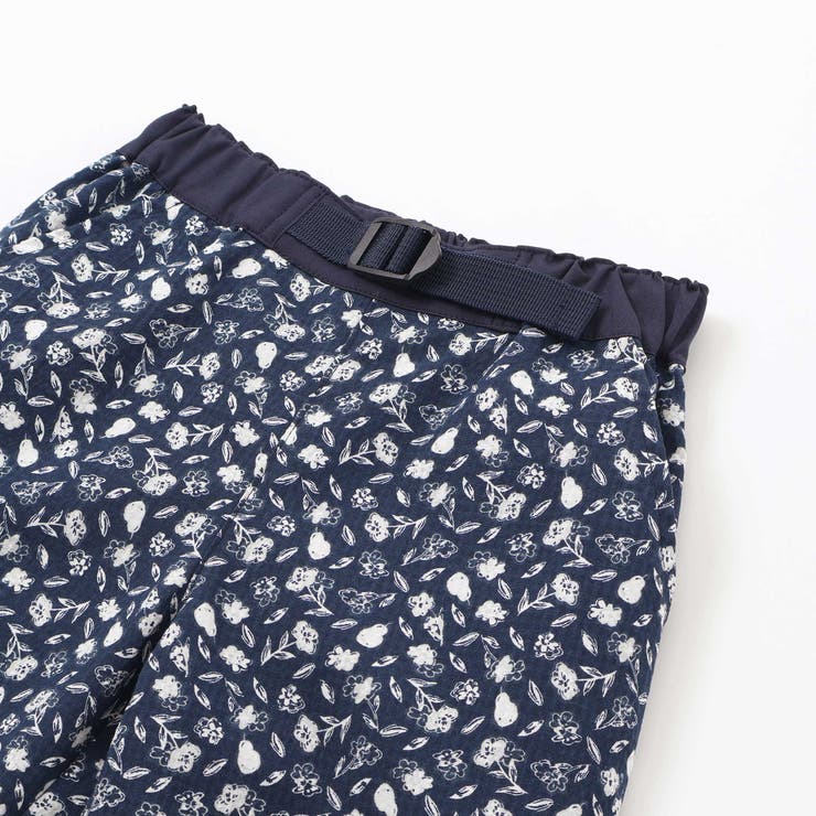 【お揃い】ボタニカル柄クライムハーフパンツ(95~150cm) | BeBe Petits Pois Vert | 詳細画像13 