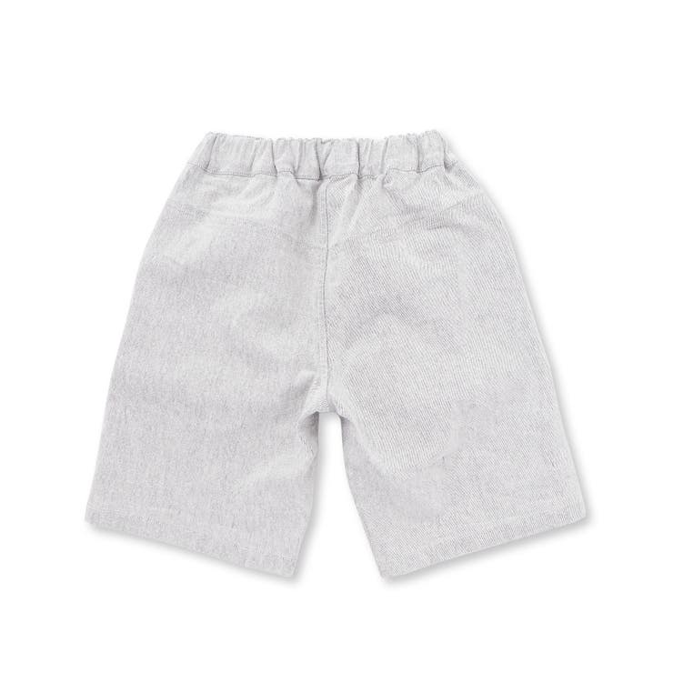 ストレッチカラーデニムアウトポケットハーフパンツ(95~150cm) | BeBe Petits Pois Vert | 詳細画像6 