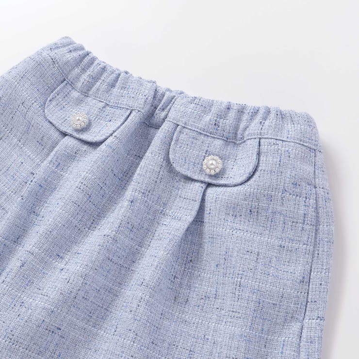 カラフルツイードキュロット(95~150cm) | BeBe Petits Pois Vert | 詳細画像13 
