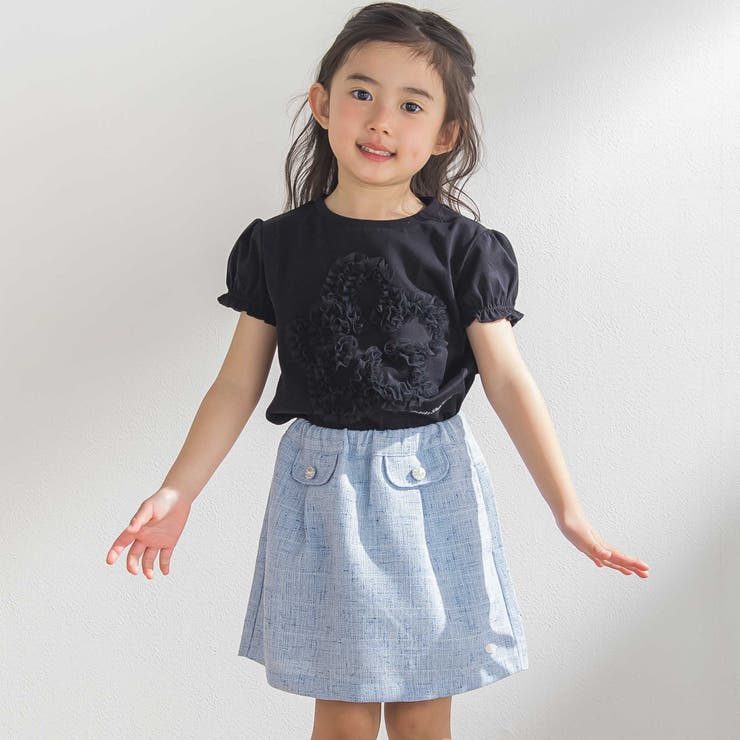 カラフルツイードキュロット(95~150cm)[品番：BEBK0011166