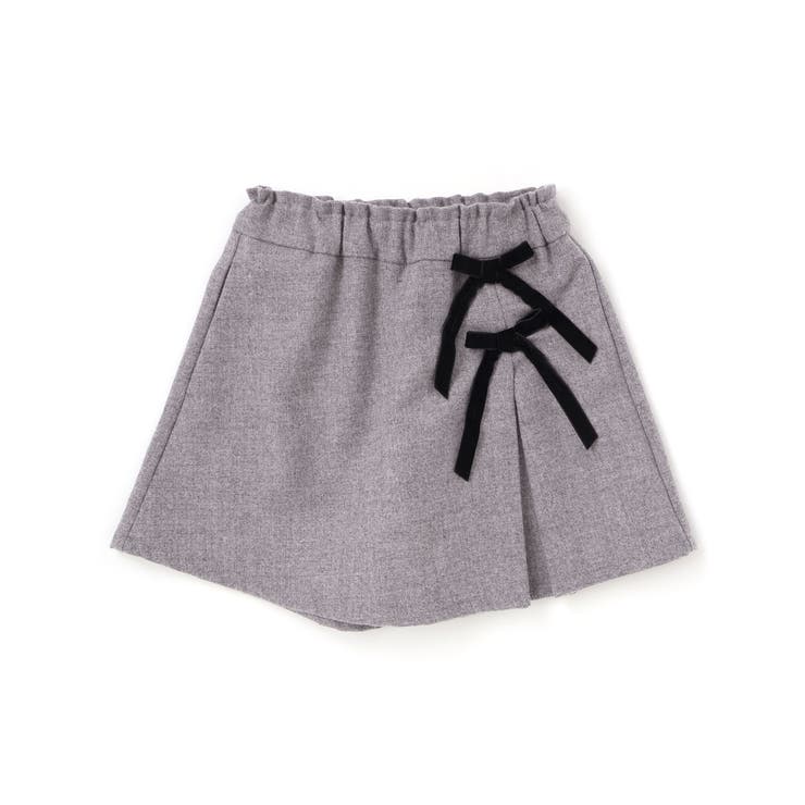 ラップスカート風リボンキュロットパンツ(100~150cm) | BeBe Petits Pois Vert | 詳細画像11