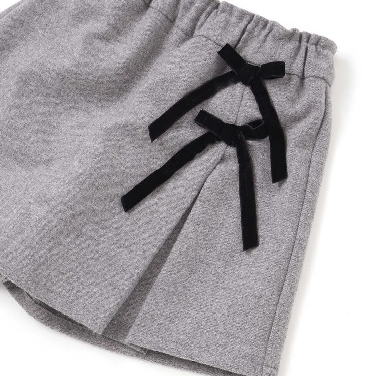 ラップスカート風リボンキュロットパンツ(100~150cm) | BeBe Petits Pois Vert | 詳細画像15