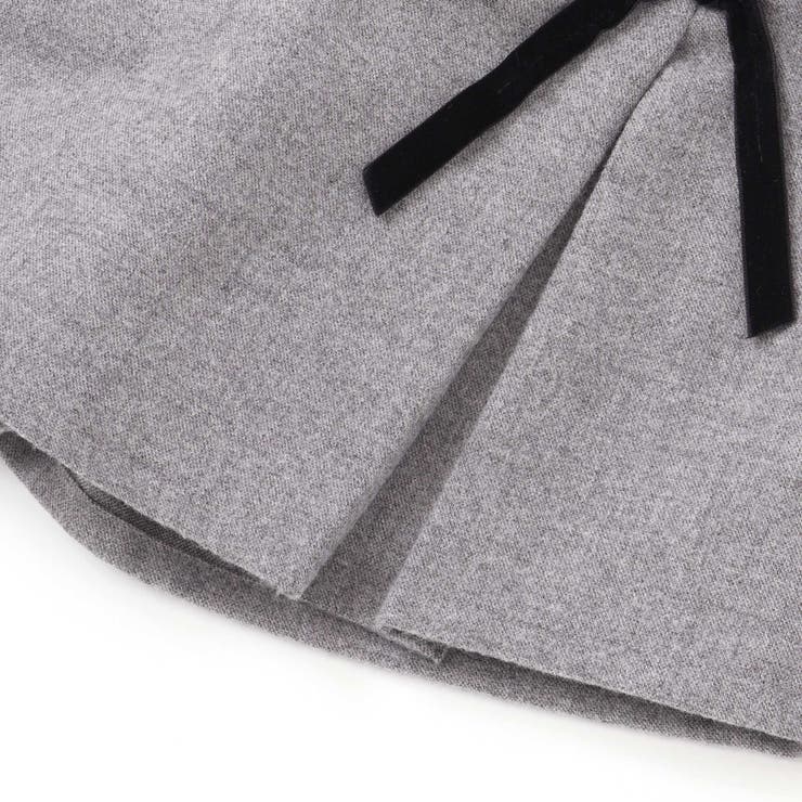 ラップスカート風リボンキュロットパンツ(100~150cm) | BeBe Petits Pois Vert | 詳細画像17