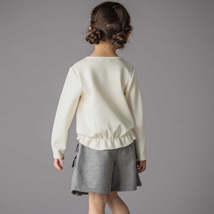 ラップスカート風リボンキュロットパンツ(100~150cm) | BeBe Petits Pois Vert | 詳細画像6