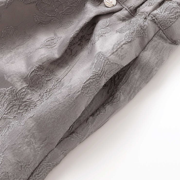 【お揃い】花柄ジャガードキュロットパンツ(100~150cm) | BeBe Petits Pois Vert | 詳細画像12 