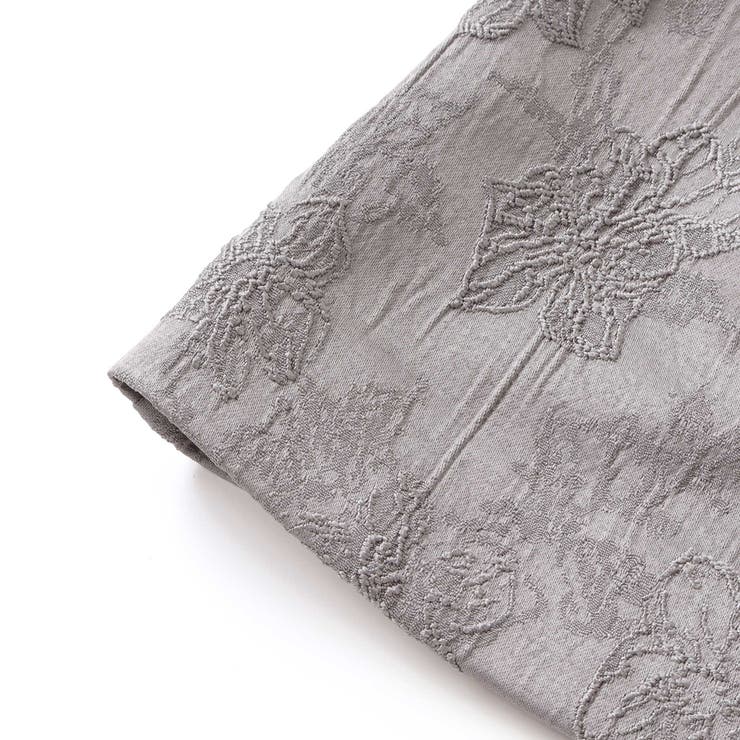 【お揃い】花柄ジャガードキュロットパンツ(100~150cm) | BeBe Petits Pois Vert | 詳細画像13 