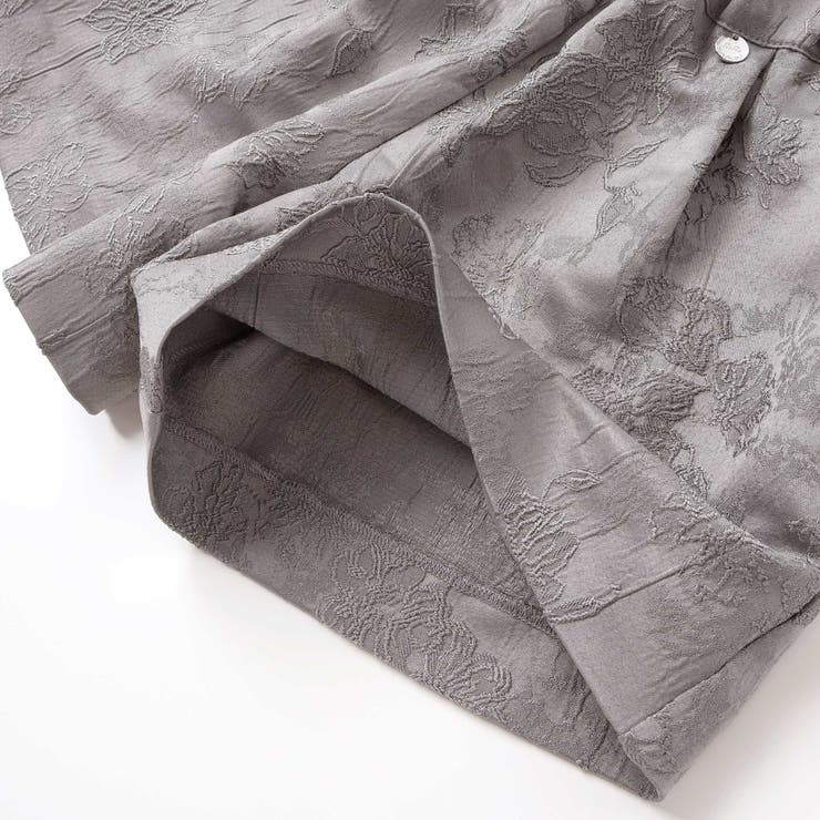 【お揃い】花柄ジャガードキュロットパンツ(100~150cm) | BeBe Petits Pois Vert | 詳細画像14 