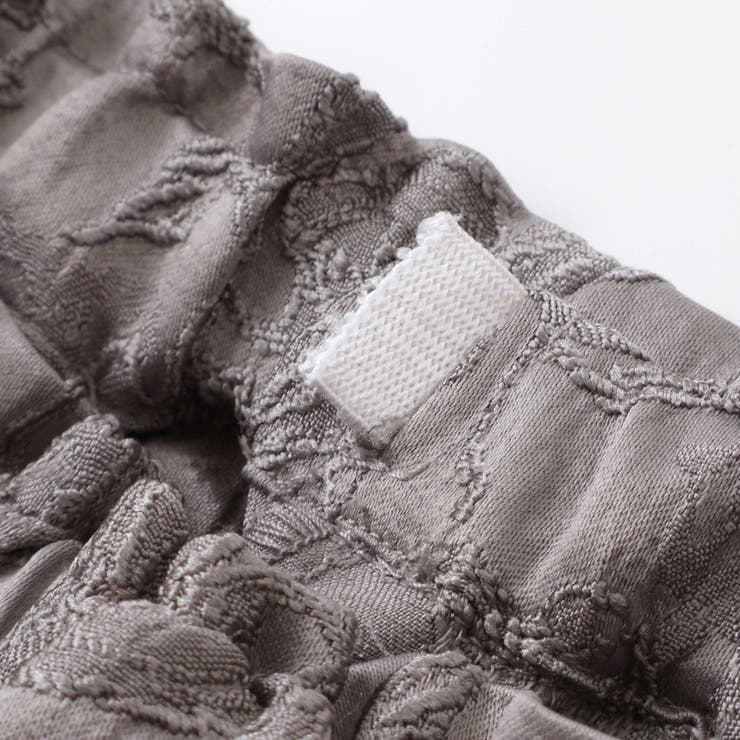 【お揃い】花柄ジャガードキュロットパンツ(100~150cm) | BeBe Petits Pois Vert | 詳細画像16 