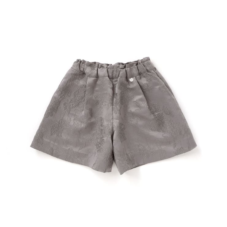 【お揃い】花柄ジャガードキュロットパンツ(100~150cm) | BeBe Petits Pois Vert | 詳細画像9 