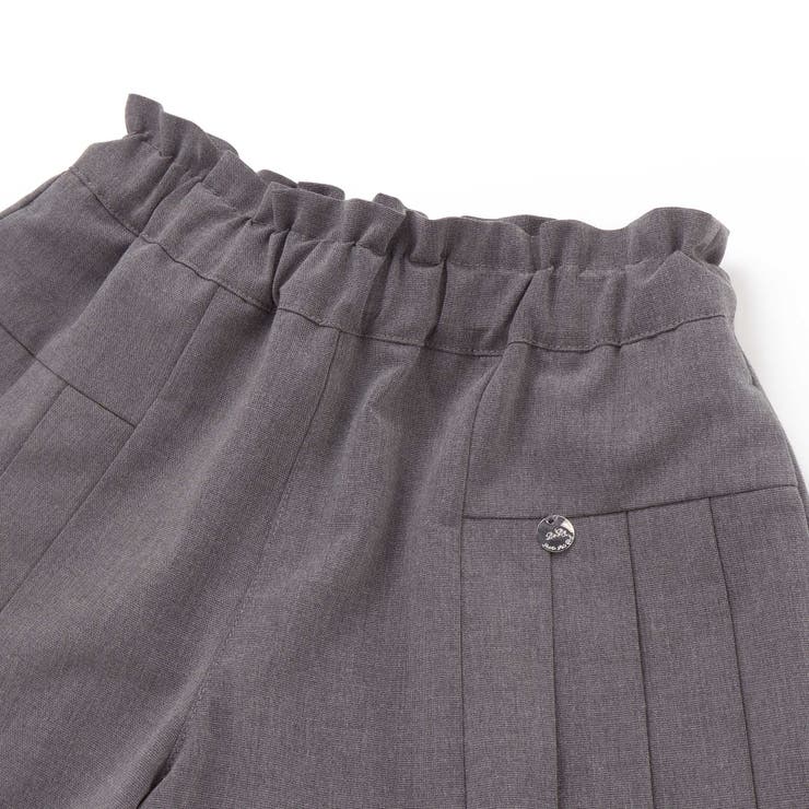 サイドタックキュロットパンツ(100~150cm) | BeBe Petits Pois Vert | 詳細画像13 