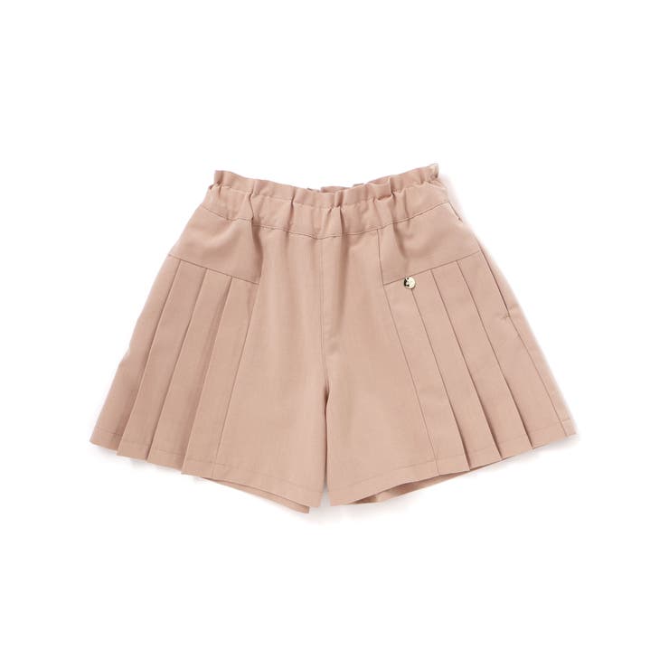 サイドタックキュロットパンツ(100~150cm) | BeBe Petits Pois Vert | 詳細画像8 