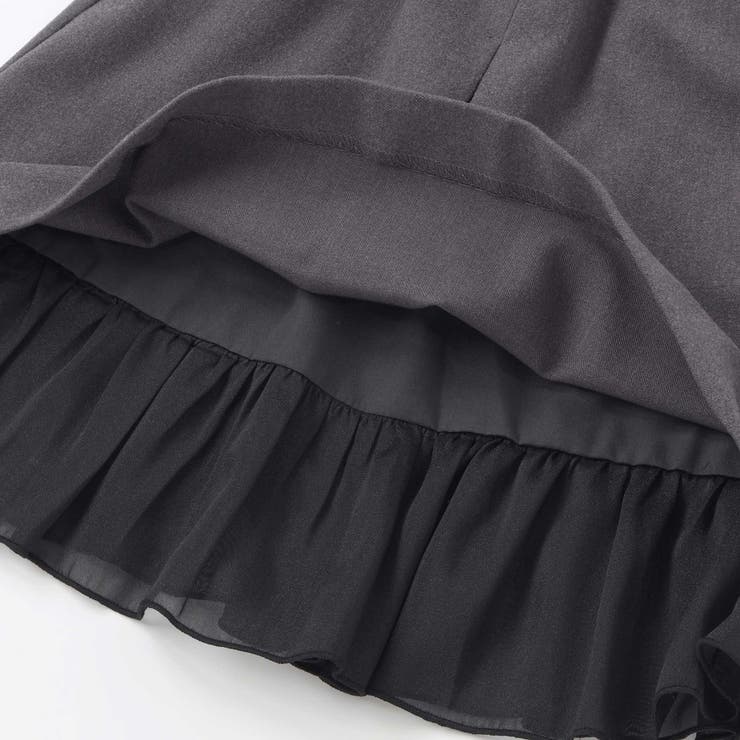 センタープリーツラメオーガンジー切り替えスカート(100~160cm) | BeBe Petits Pois Vert | 詳細画像12 