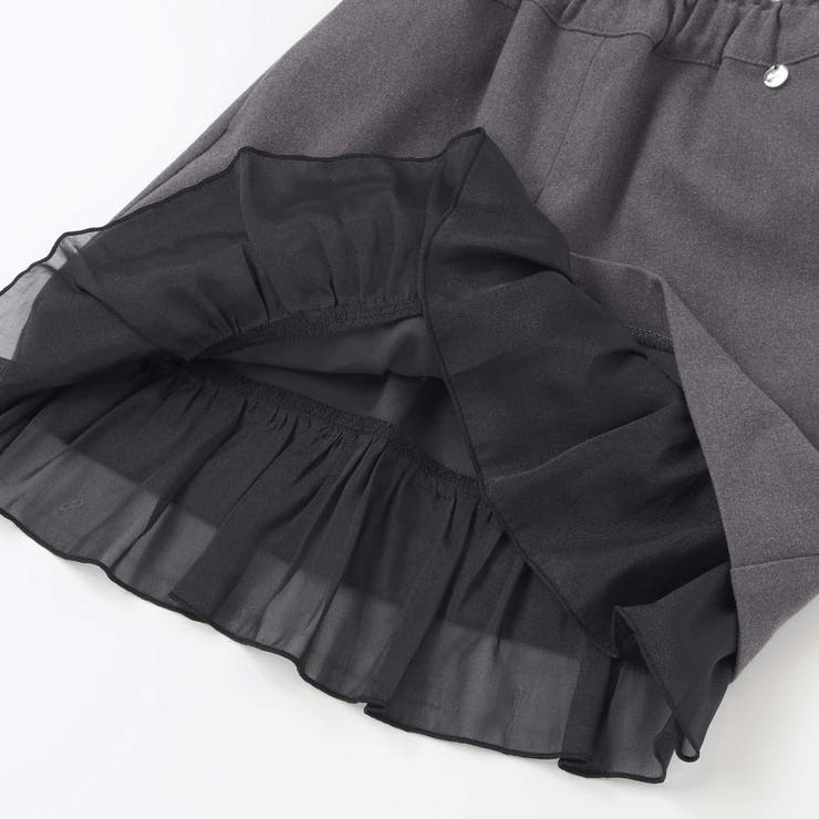 センタープリーツラメオーガンジー切り替えスカート(100~160cm) | BeBe Petits Pois Vert | 詳細画像13 