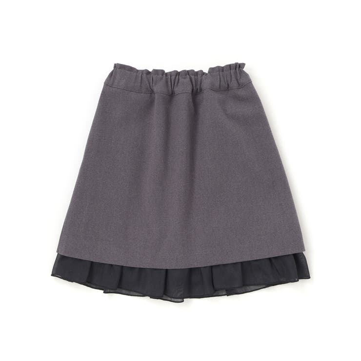 センタープリーツラメオーガンジー切り替えスカート(100~160cm) | BeBe Petits Pois Vert | 詳細画像8 