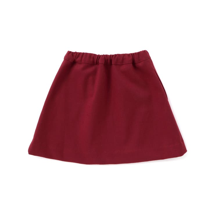 雪刺しゅう+ラインストーンスカート(100~150cm) | BeBe Petits Pois Vert | 詳細画像15 