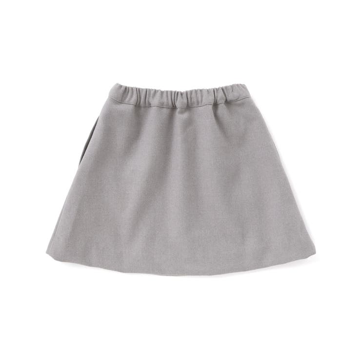 雪刺しゅう+ラインストーンスカート(100~150cm) | BeBe Petits Pois Vert | 詳細画像7 