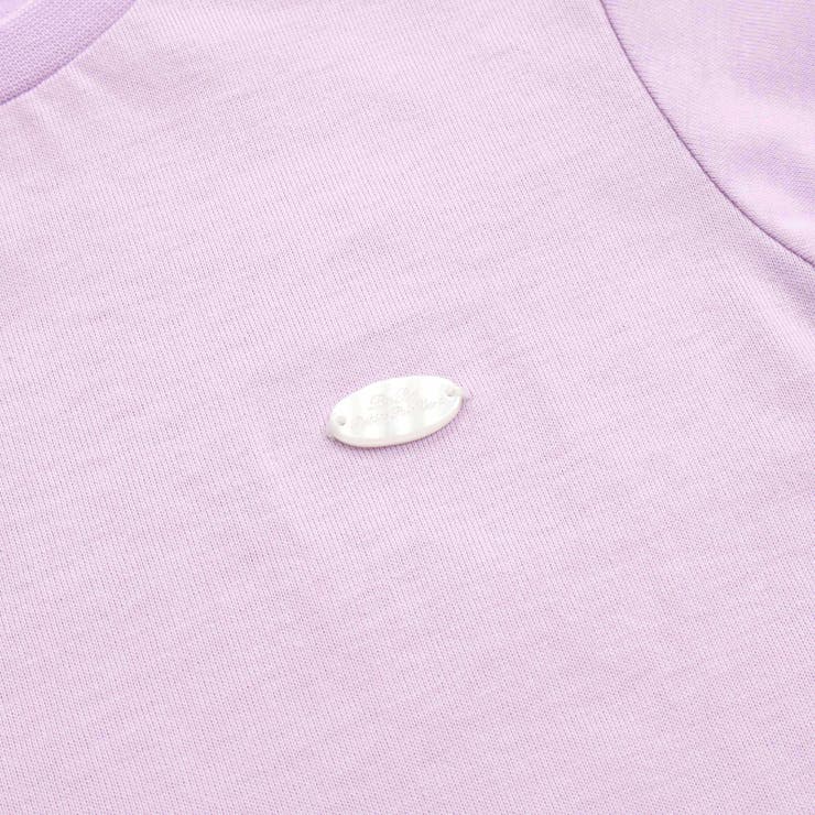 ハートくり抜き刺しゅう長袖Tシャツ(95~160cm) | BeBe Petits Pois Vert | 詳細画像11 