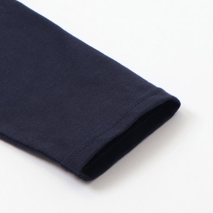 刺しゅう風プリント入り長袖Tシャツ(95~150cm) | BeBe Petits Pois Vert | 詳細画像12 