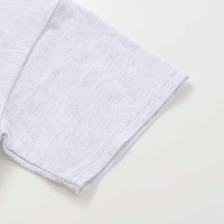 サガラ刺しゅうロゴ天竺Tシャツ(95~150cm) | BeBe Petits Pois Vert | 詳細画像14 