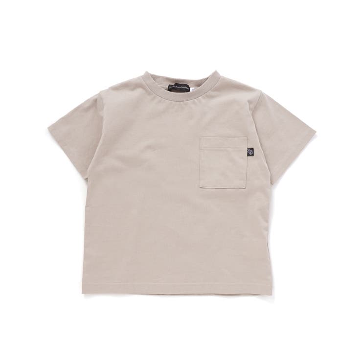 パッチワークロゴ天竺Tシャツ(95~160cm) | BeBe Petits Pois Vert | 詳細画像7 