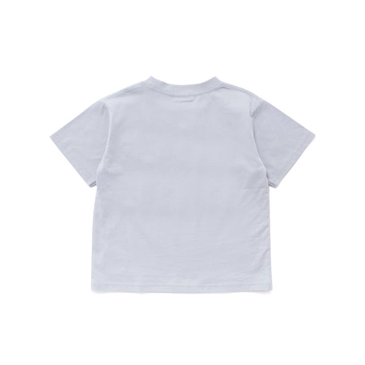 ステッチ＆サガラ刺しゅうロゴ半袖Tシャツ(95~150cm) | BeBe Petits Pois Vert | 詳細画像11 
