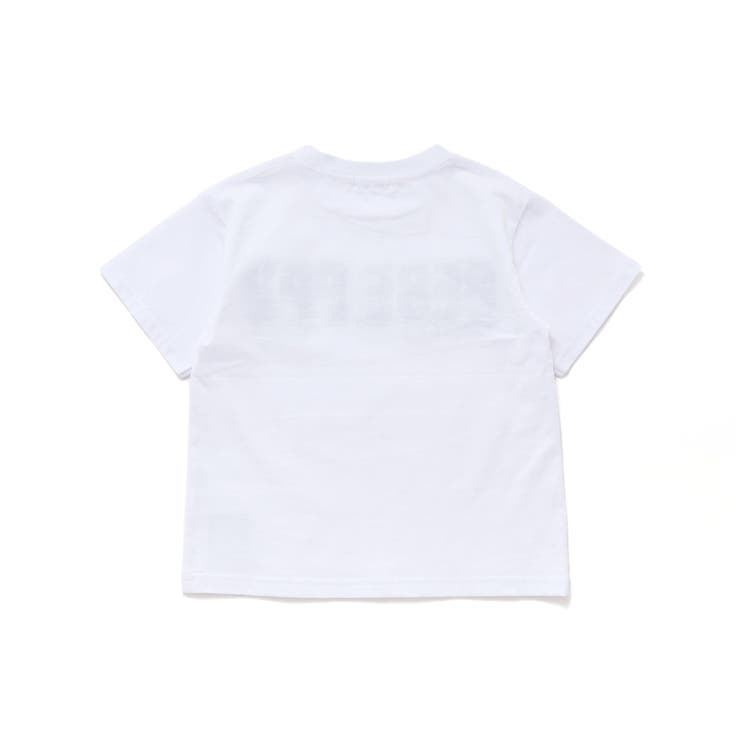 ステッチ＆サガラ刺しゅうロゴ半袖Tシャツ(95~150cm) | BeBe Petits Pois Vert | 詳細画像9 