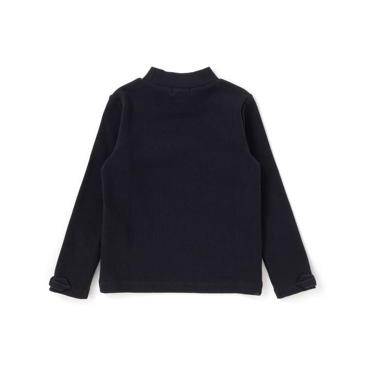 【お揃い】袖リボンリブトップス(95~160cm) | BeBe Petits Pois Vert | 詳細画像11 