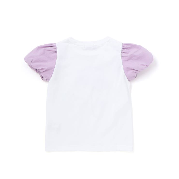 お花パッチワーク半袖Tシャツ(95~160cm) | BeBe Petits Pois Vert | 詳細画像8 