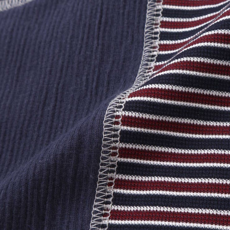 異素材切り替え半袖Tシャツ(95~160cm) | BeBe Petits Pois Vert | 詳細画像16 