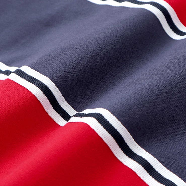 バイカラーミニ裏毛Tシャツ＋天竺ロゴプリントロンT セット(100~160cm) | WASK | 詳細画像13 