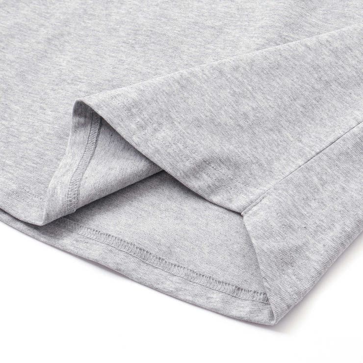 バイカラーミニ裏毛Tシャツ＋天竺ロゴプリントロンT セット(100~160cm) | WASK | 詳細画像18 