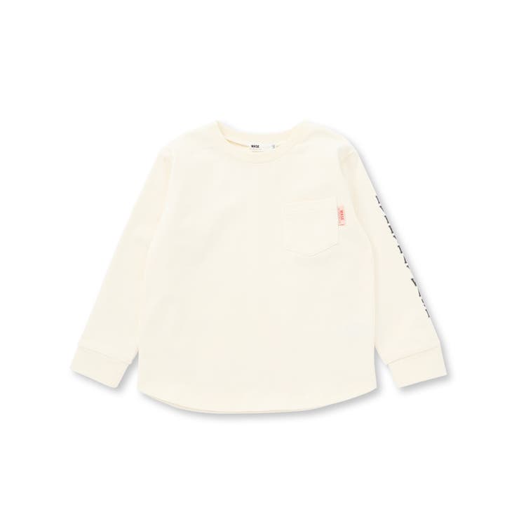 バイカラーミニ裏毛Tシャツ＋天竺ロゴプリントロンT セット(100~160cm) | WASK | 詳細画像22 