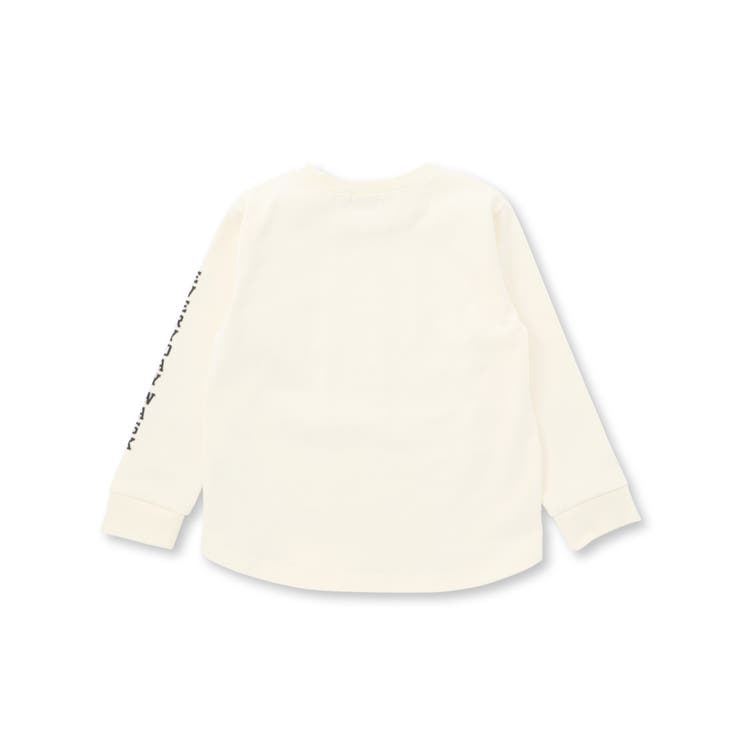 バイカラーミニ裏毛Tシャツ＋天竺ロゴプリントロンT セット(100~160cm) | WASK | 詳細画像23 