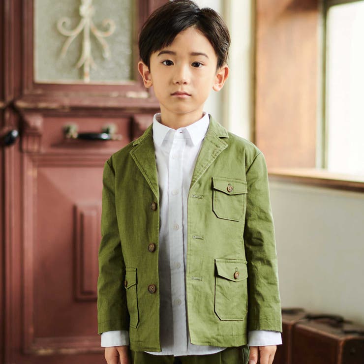 スーツジャケット＆パンツセット(110~130cm) | WASK | 詳細画像3 